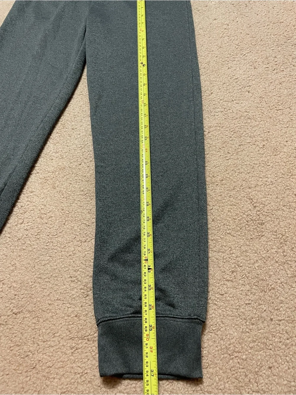 Hurley Kids' Dark Gray Fleece Jogger Pants( size: XL18/20)